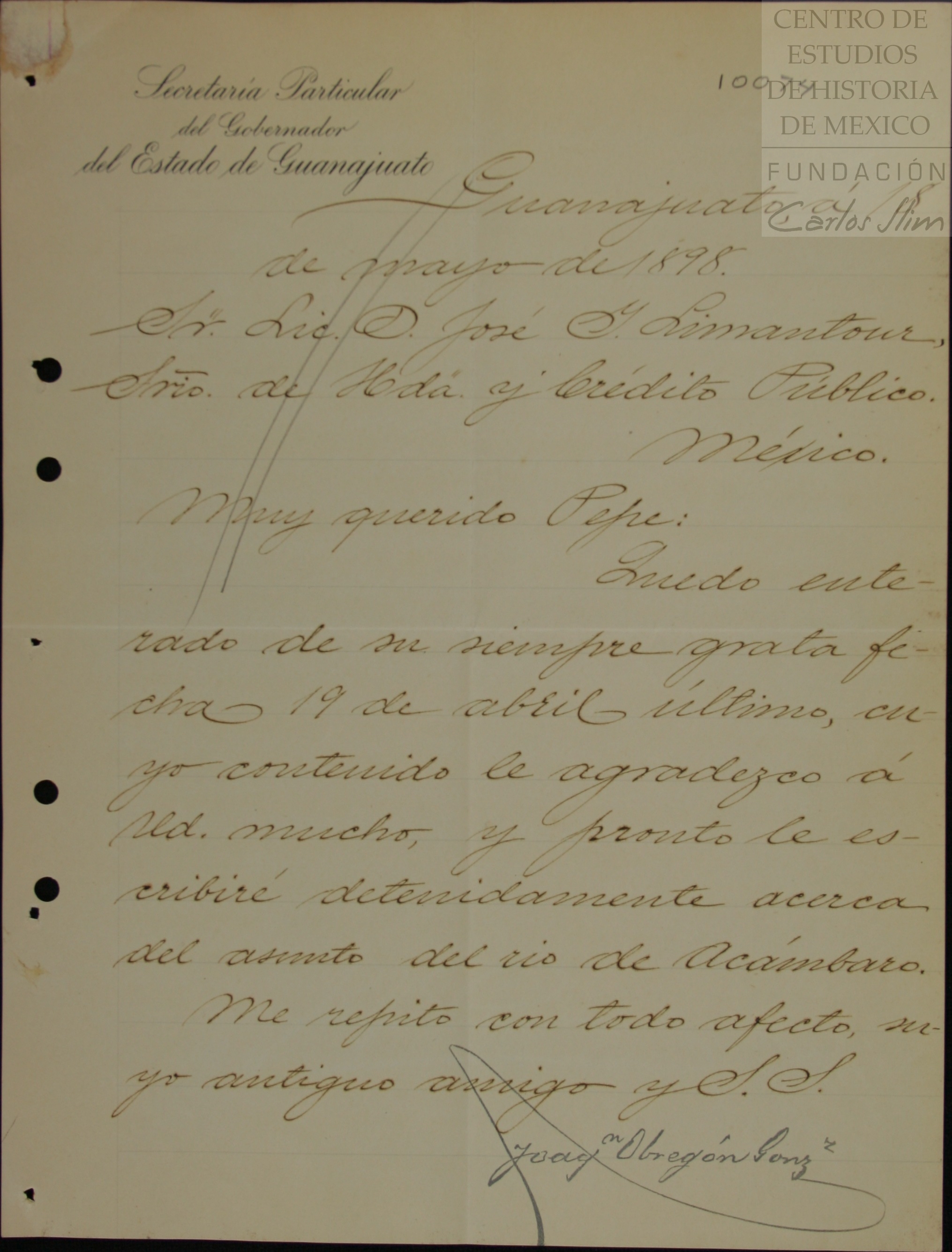 Página del libro