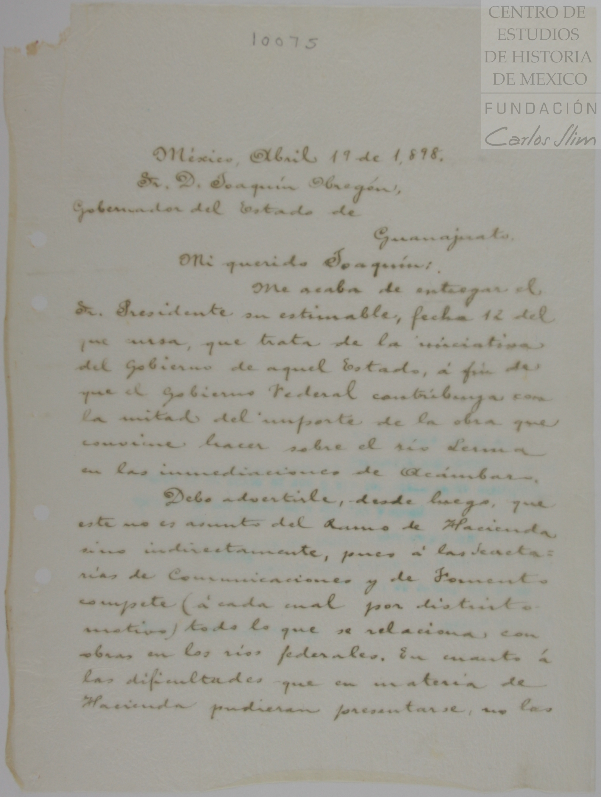 Página del libro
