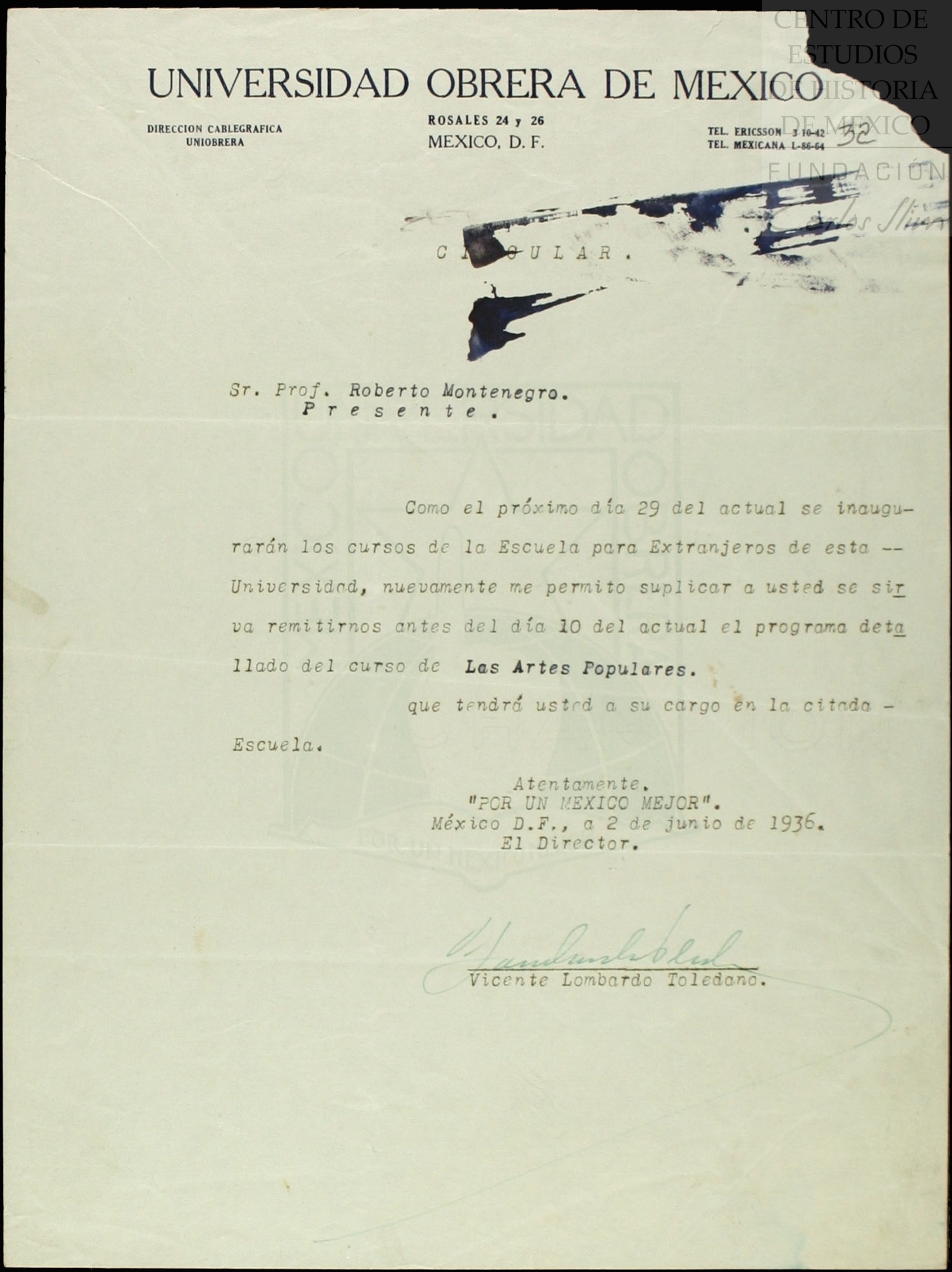 Página del libro