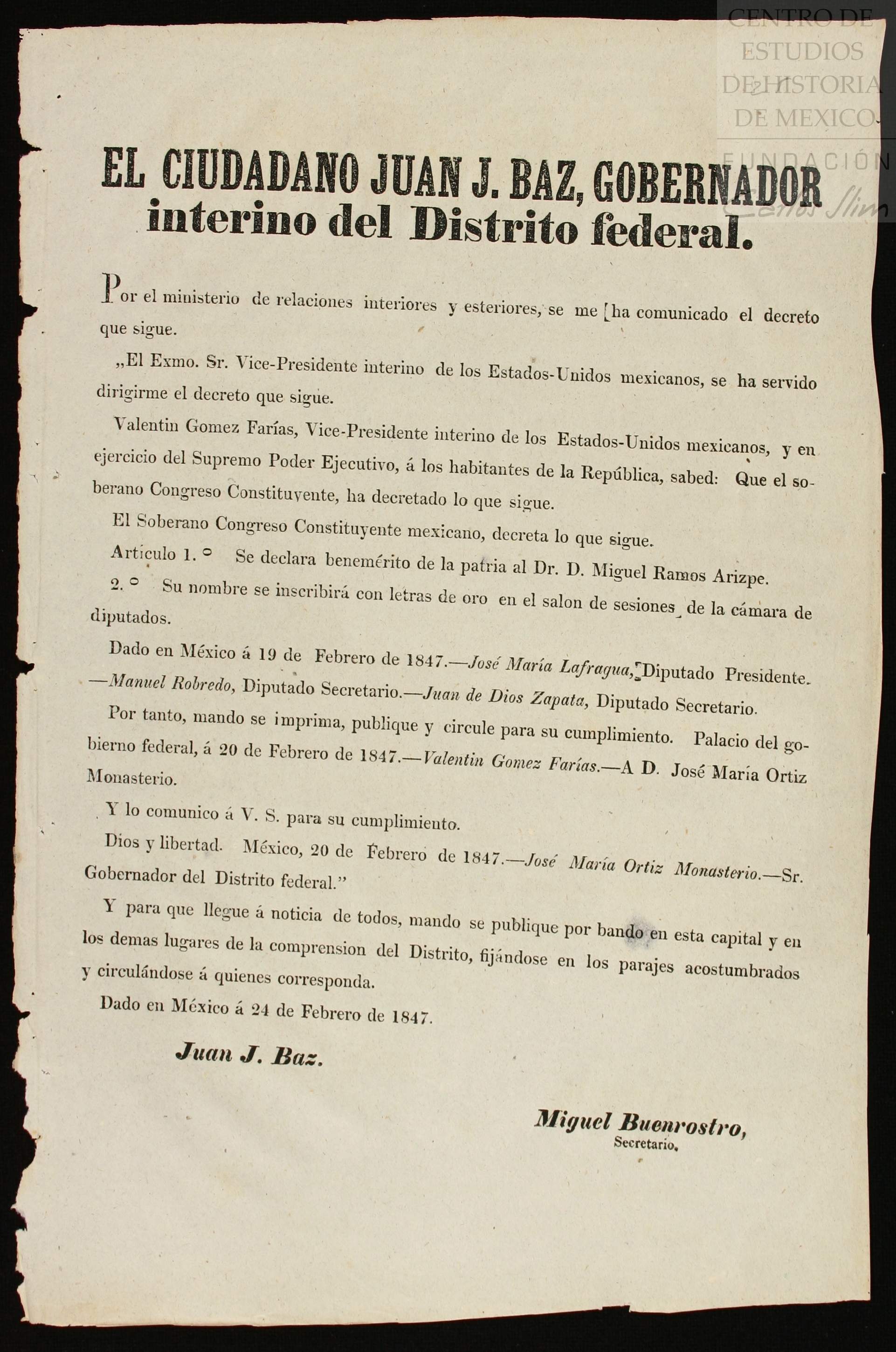 Página del libro